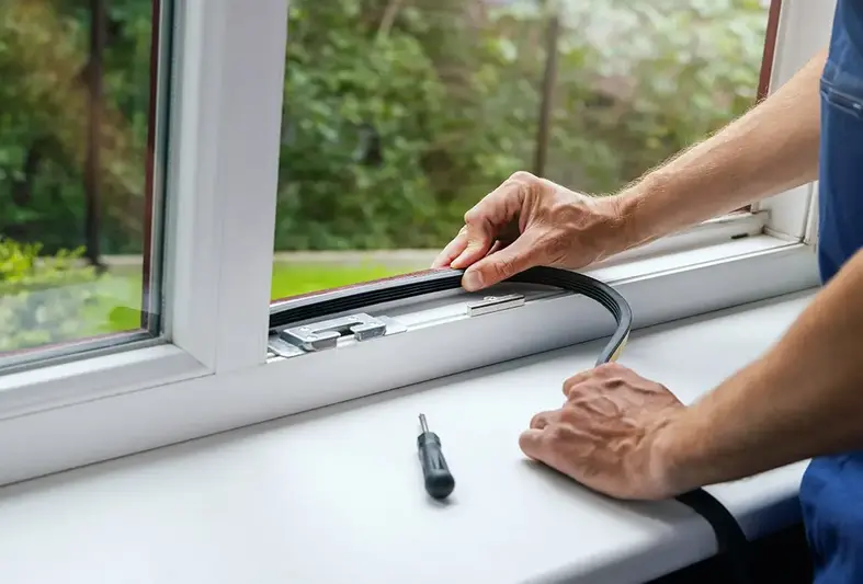 نحوه تعویض لاستیک درزبند پنجره UPVC