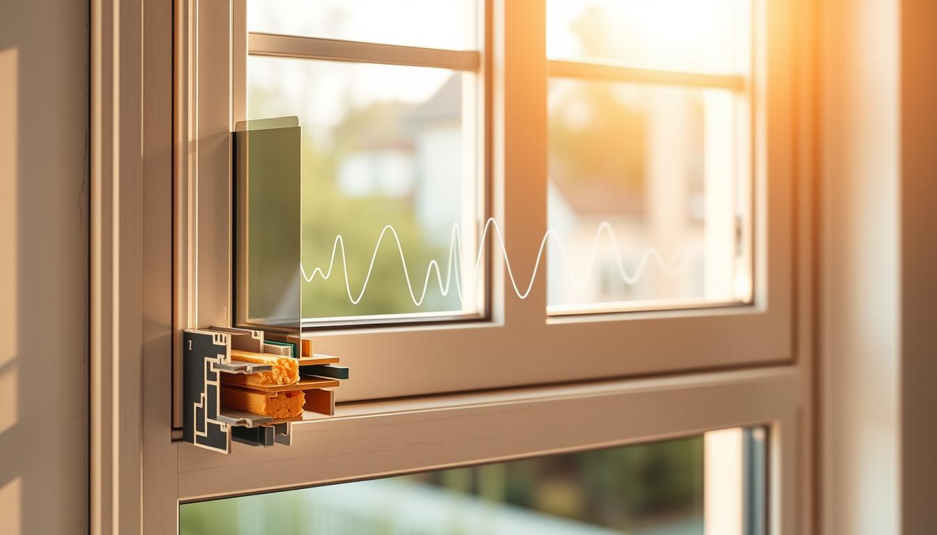 عبور صدا از در و پنجره دوجداره یو پی وی سی